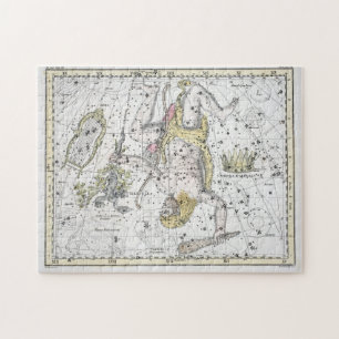 Quebra-cabeça Mapa da placa VIII das constelações
