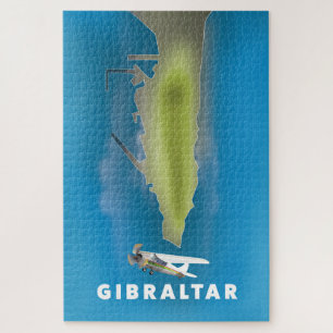 Quebra-cabeça Mapa de Gibraltar