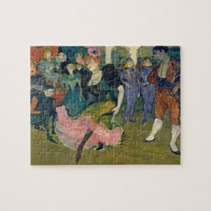 Quebra-cabeça Mapa de Henri de Toulouse-Lautrec : A viagem de