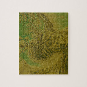 Quebra-cabeça Mapa de Idaho