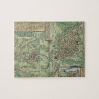 Mapa de Jerusalem, 'de Civitates Orbis Terrarum