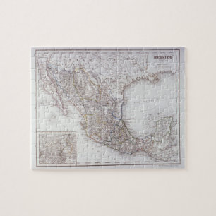 Quebra-cabeça Mapa de México 2