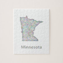 Mapa de Minnesota