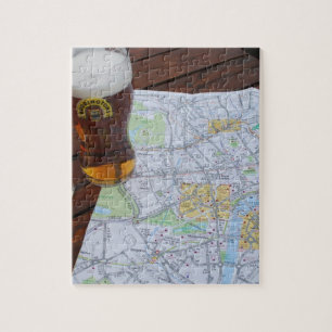 Quebra-cabeça Mapa do centro da cidade de Londres