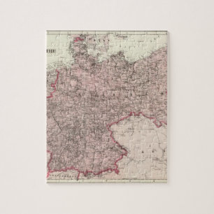 Quebra-cabeça Mapa do Império Alemão