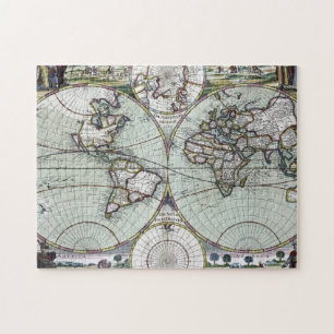Quebra-cabeça Mapa do mundo
