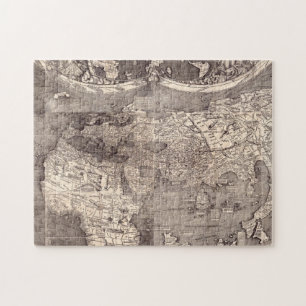 Quebra-cabeça Mapa do Mundo 1507