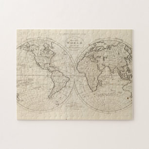 Quebra-cabeça Mapa do Mundo 2