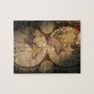 Quebra-cabeça Mapa do mundo antigo 2
