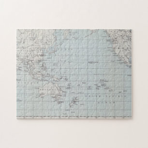 Quebra-cabeça Mapa do mundo na projeção de Mercator
