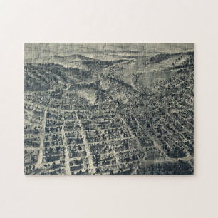 Quebra-cabeça Mapa do Pictórico de Frostburg MD (1905)