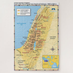 Quebra-cabeça Mapa do Reino Unido Israelita