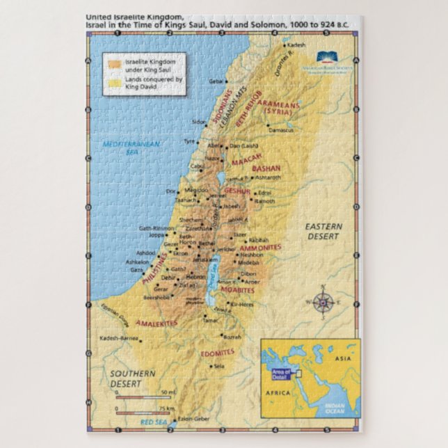 Quebra-cabeça Mapa do Reino Unido Israelita (Vertical)