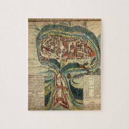 Quebra-cabeça Mapa Do Tesouro Na Idade Média