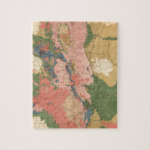 Quebra-cabeça Mapa Geological de Colorado
