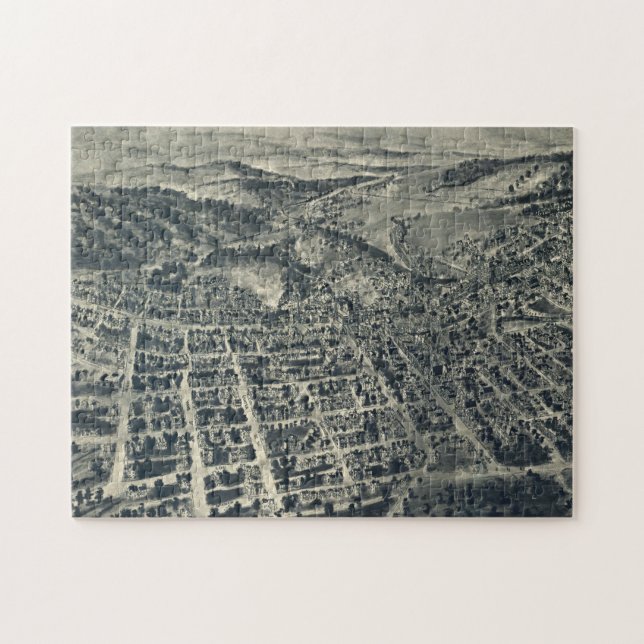 Quebra-cabeça Mapa Pictórico de Frostburg MD (1905) (Horizontal)