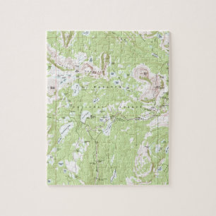 Quebra-cabeça Mapa topográfico