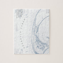 Quebra-cabeça Mapa velho de Provincetown Cape Cod