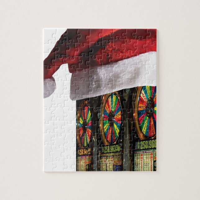 Quebra-cabeça Máquina de Faixas Horárias de Natal (Vertical)