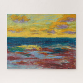 Quebra-cabeça Mar de Alsen | Emil Nolde |