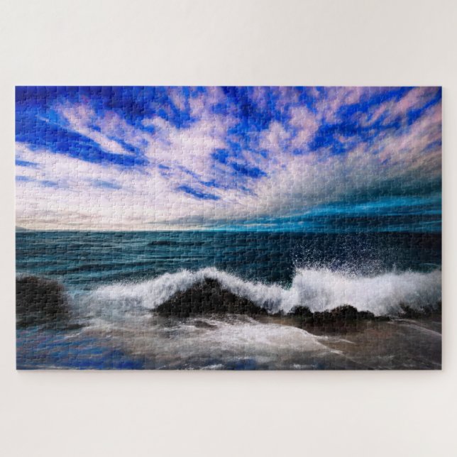 Quebra-cabeça Mar de Baixo (Horizontal)