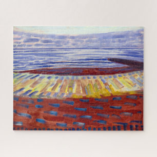 Quebra-cabeça Mar Depois do Pôr do Sol Piet Mondrian