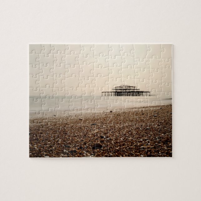 Quebra-cabeça Mar em Brighton Beach (Horizontal)