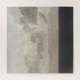 Quebra-cabeça Mar escuro, Petróleo na canvas, arte de colheita,