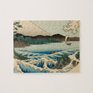 Quebra-cabeça Mar Japonês de Satta Hiroshige Art