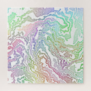 Quebra-cabeça Marbled Rainbow