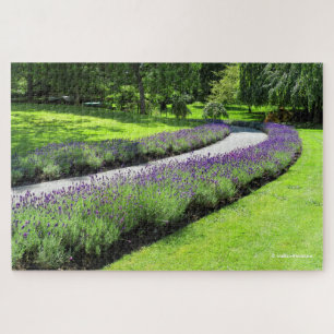 Quebra-cabeça Marcha Incrível de Jardins com Lavanda