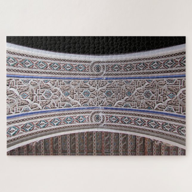 Quebra-cabeça marco mosaico (Horizontal)