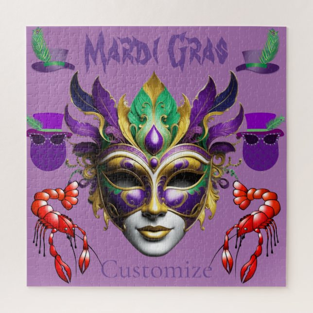 Quebra-cabeça Mardi Gras Mask Thunder_Cove (Vertical)