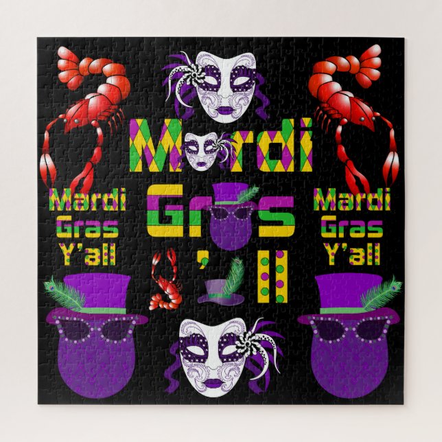 Quebra-cabeça Mardi Gras Y'all Thunder_Cove (Vertical)