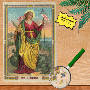 Quebra-cabeça Margaret com o Dragão e a faixa de ressurreição