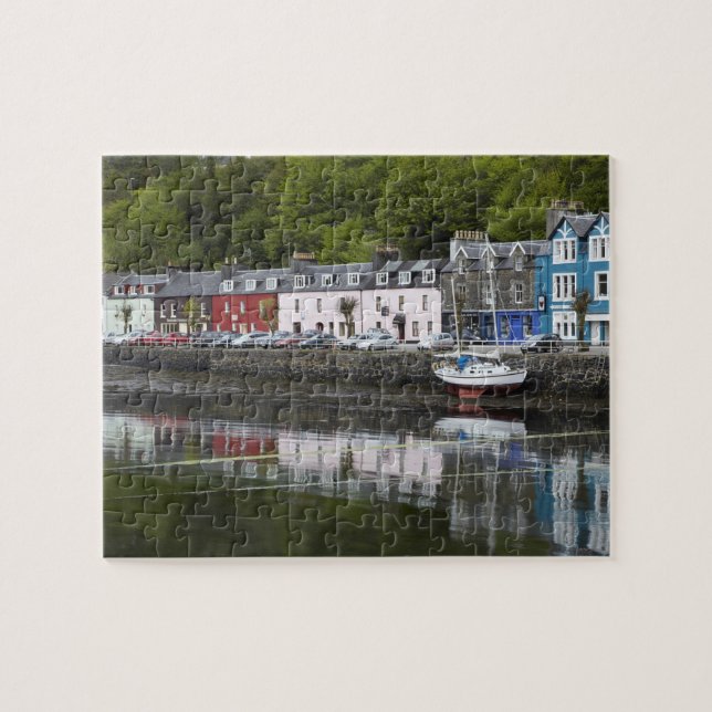 Quebra-cabeça Margem, Tobermory, Ilha de Mull, Escócia, 2 (Horizontal)
