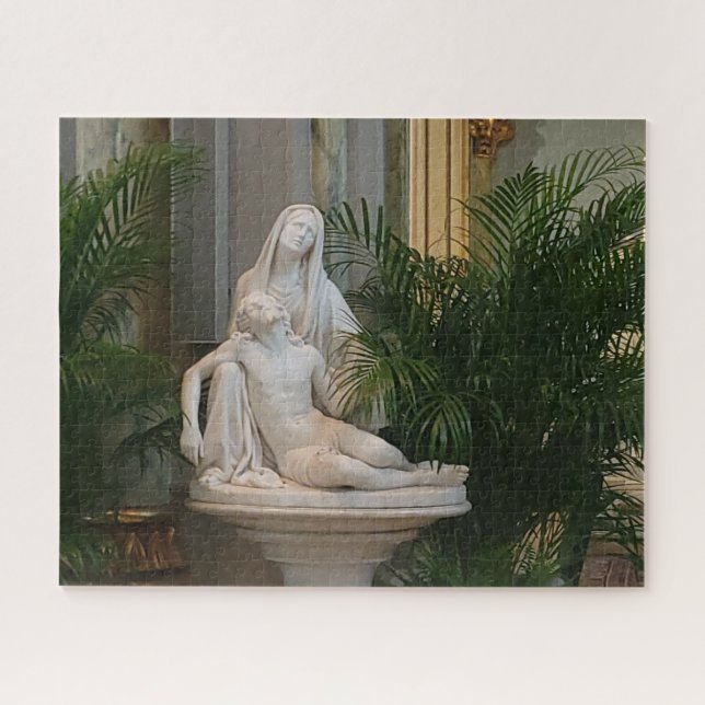 Quebra-cabeça Maria e Jesus (Cor) (Horizontal)