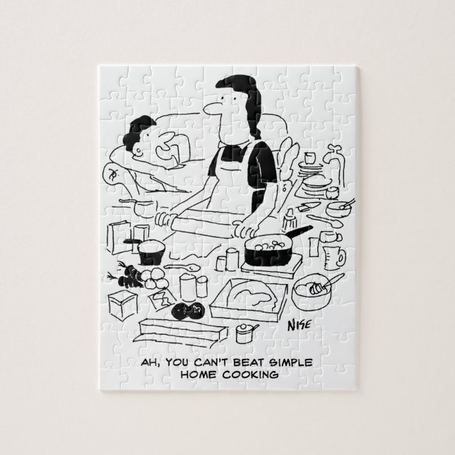 Quebra-cabeça Marido diz: "Você não consegue vencer o simples Co (Vertical)