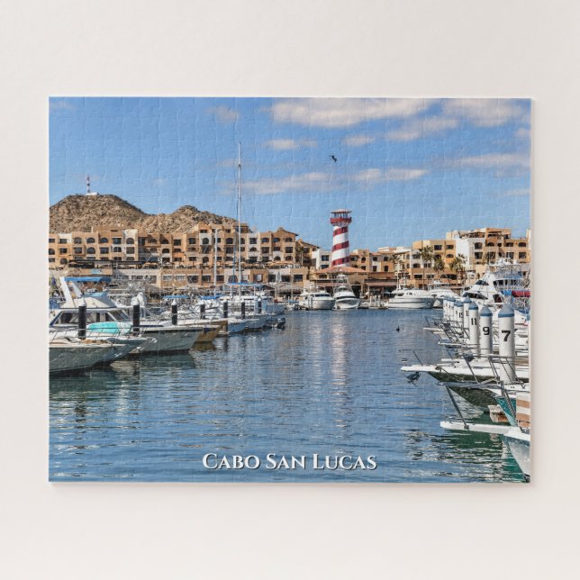 Quebra-cabeça Marina no Cabo San Lucas, Baja, México (Horizontal)