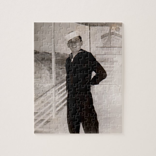 Quebra-cabeça Marinheiro dos anos 40 (Vertical)