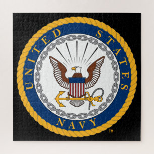 Quebra-cabeça Marinho dos EUA Emblema Marinho