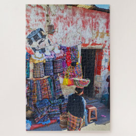 Quebra-cabeça Market Entrance Scene