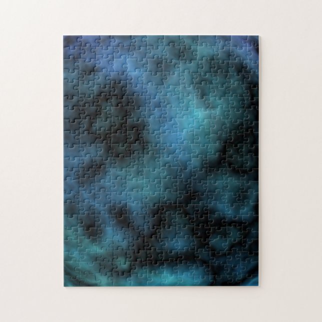 Quebra-cabeça Mármaco Azul Faux (Vertical)