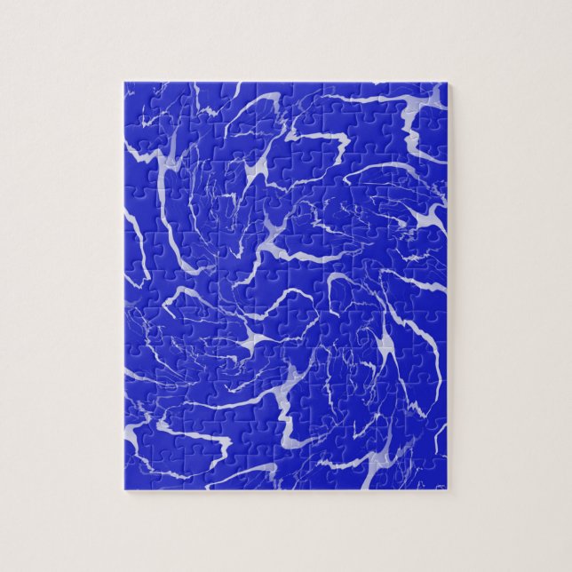 Quebra-cabeça Mármore Azul... (Vertical)