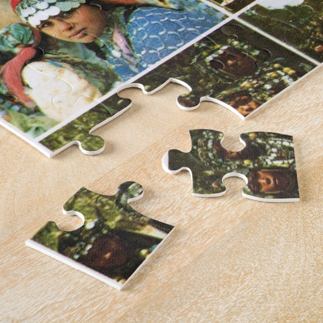 Quebra-cabeça Marrocos, Norte de África, multiview de (Lateral)