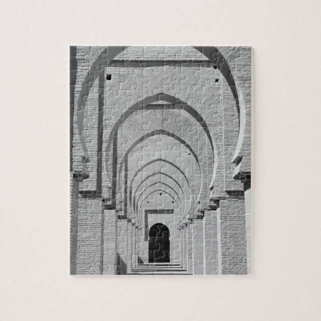 Quebra-cabeça MARROCOS, Tizi, N, Test Pass Road, TIN MAL: (Vertical)