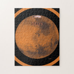 Quebra-cabeça Mars Globe pela NASA