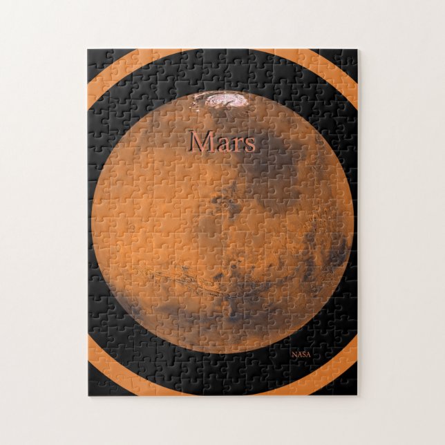 Quebra-cabeça Mars Globe pela NASA (Vertical)