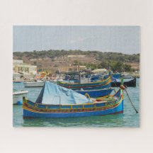 Marsaxlokk - aldeia de pesca de Malta