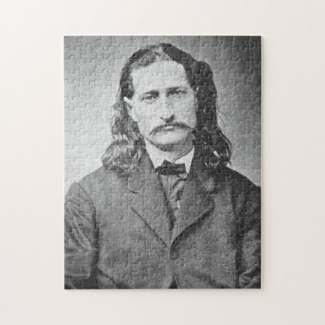 Quebra-cabeça Marshal Wild Bill Hickok Old West Guncater (Vertical)